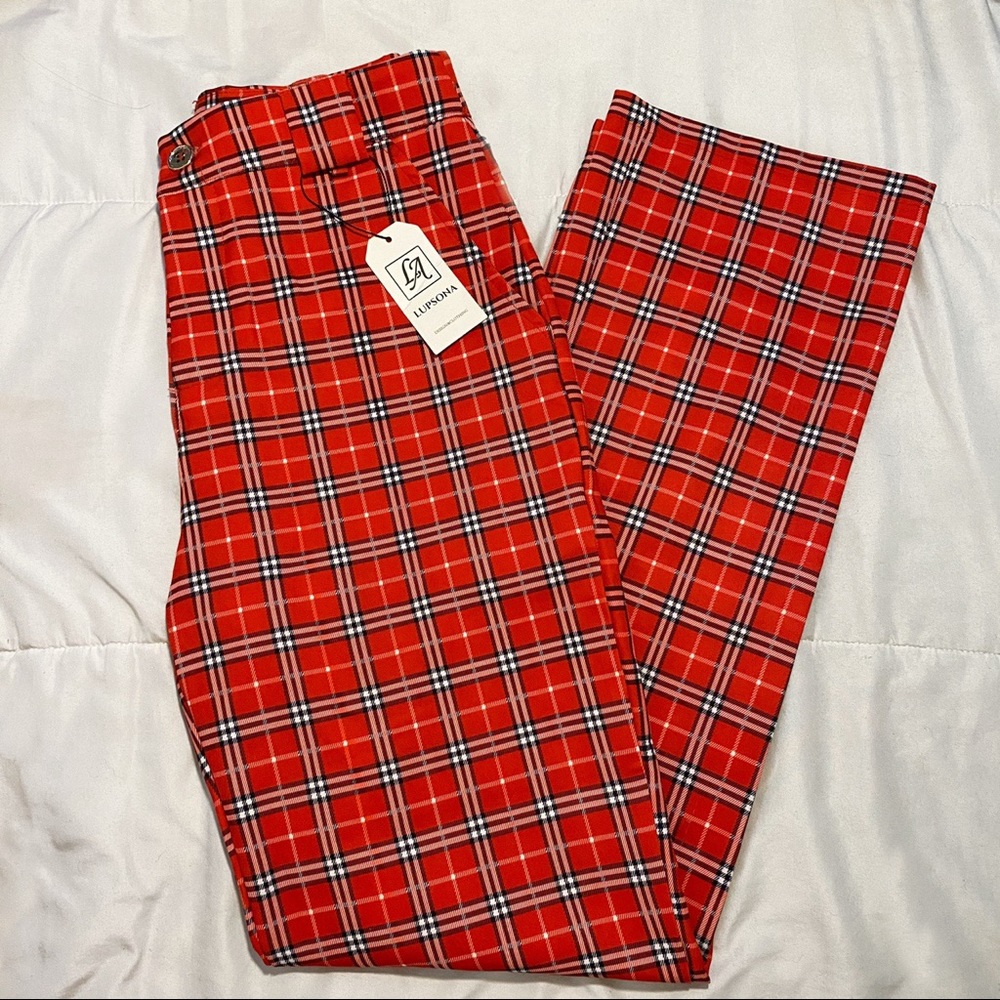 Plaid pants